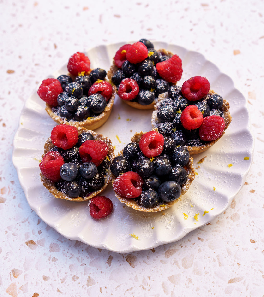 Blueberry Raspberry Tarts